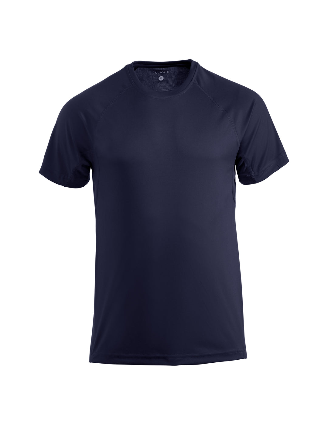 T-skjorte Clique Premium Active-T Herre – uten trykk – Marineblå
