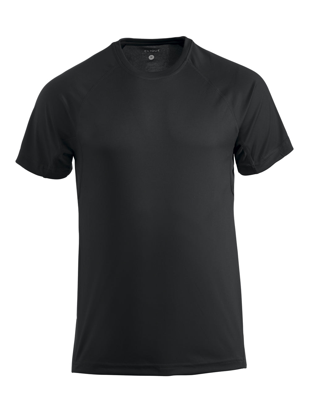 T-skjorte Clique Premium Active-T Herre – uten trykk – Sort