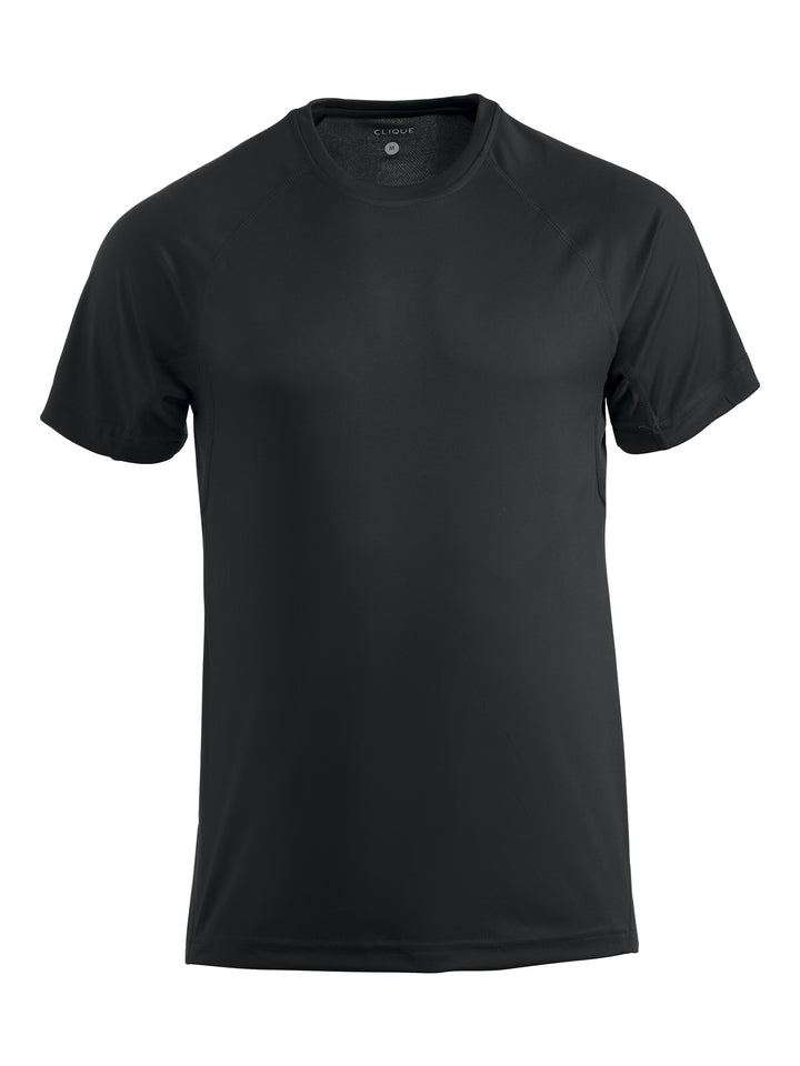 T-skjorte Clique Premium Active-T Herre – uten trykk – Sort