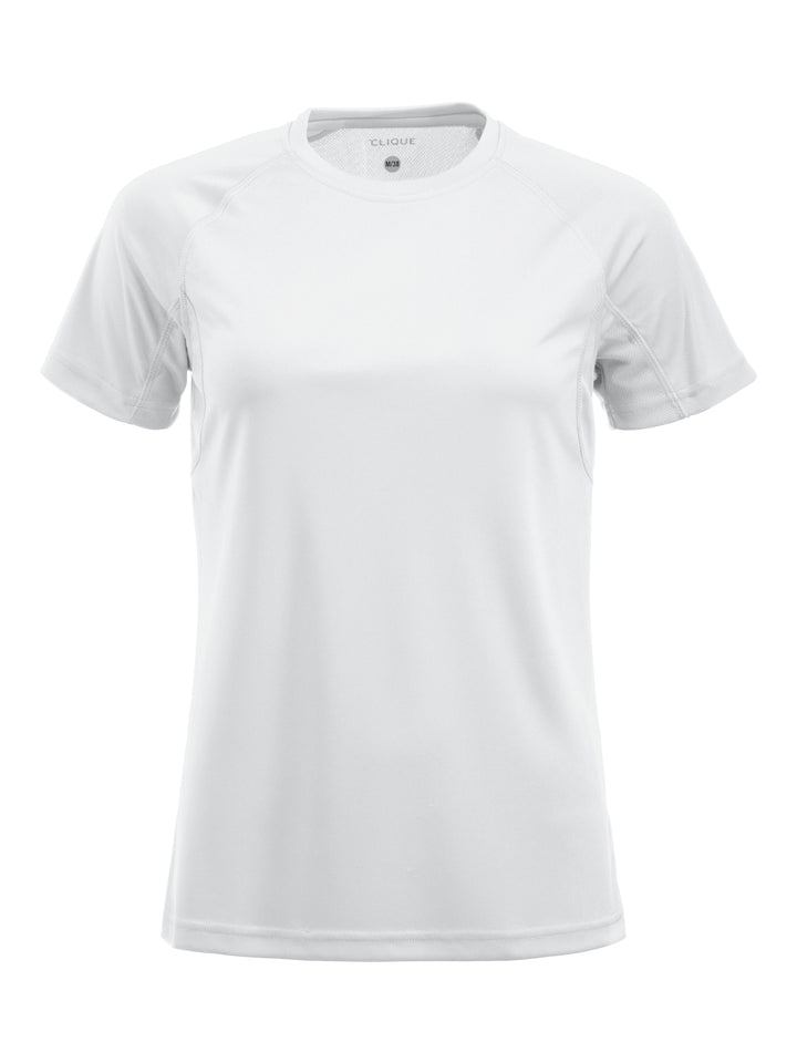 T-skjorte Clique Premium Active-T Dame – uten trykk – Hvit