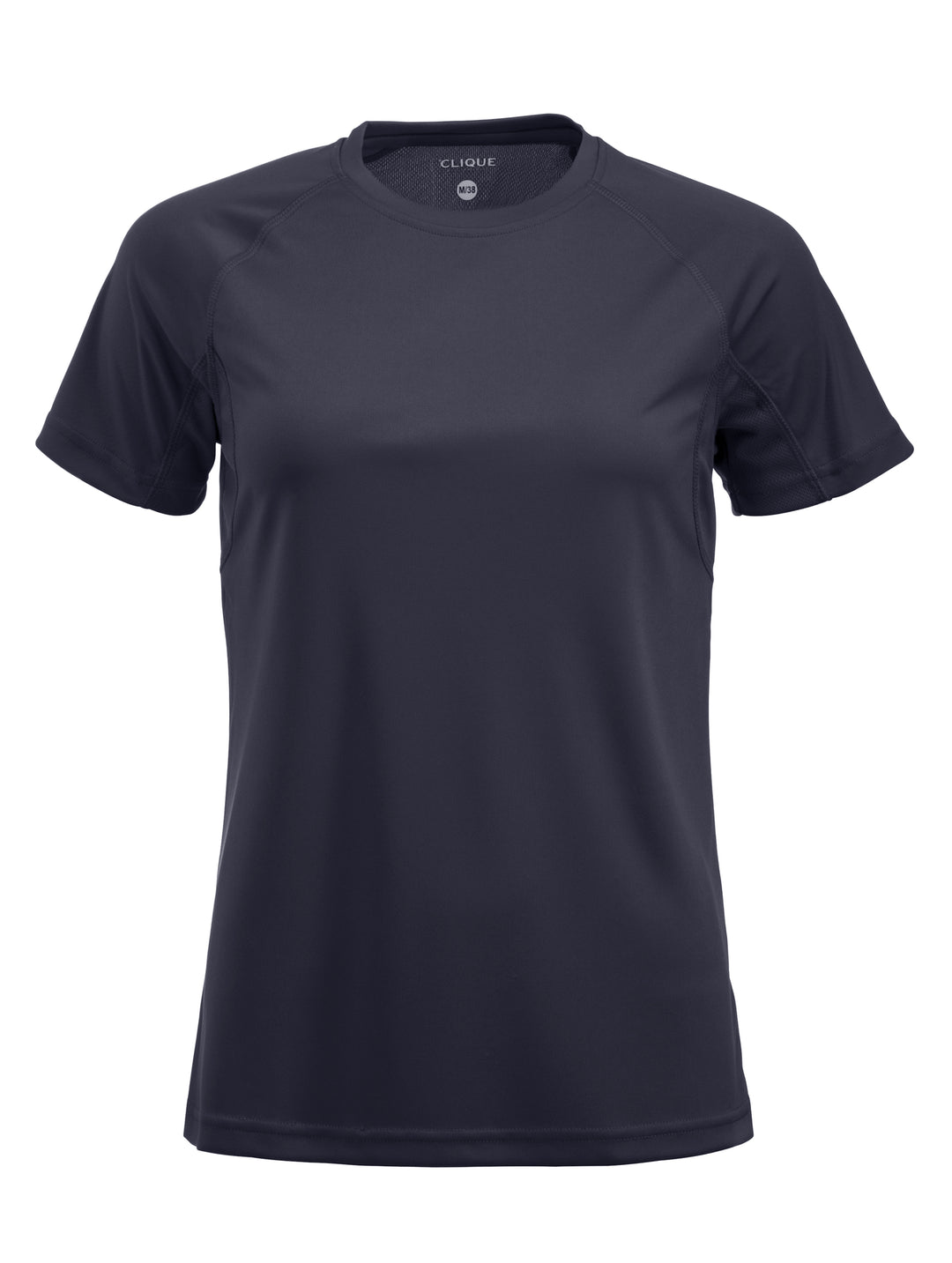 T-skjorte Clique Premium Active-T Dame – uten trykk – Marineblå