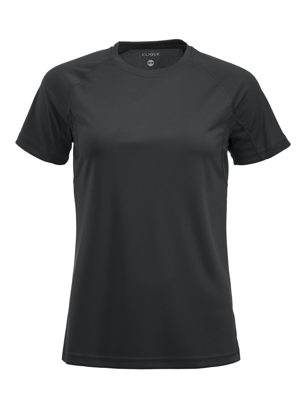 T-skjorte Clique Premium Active-T Dame – uten trykk – Sort