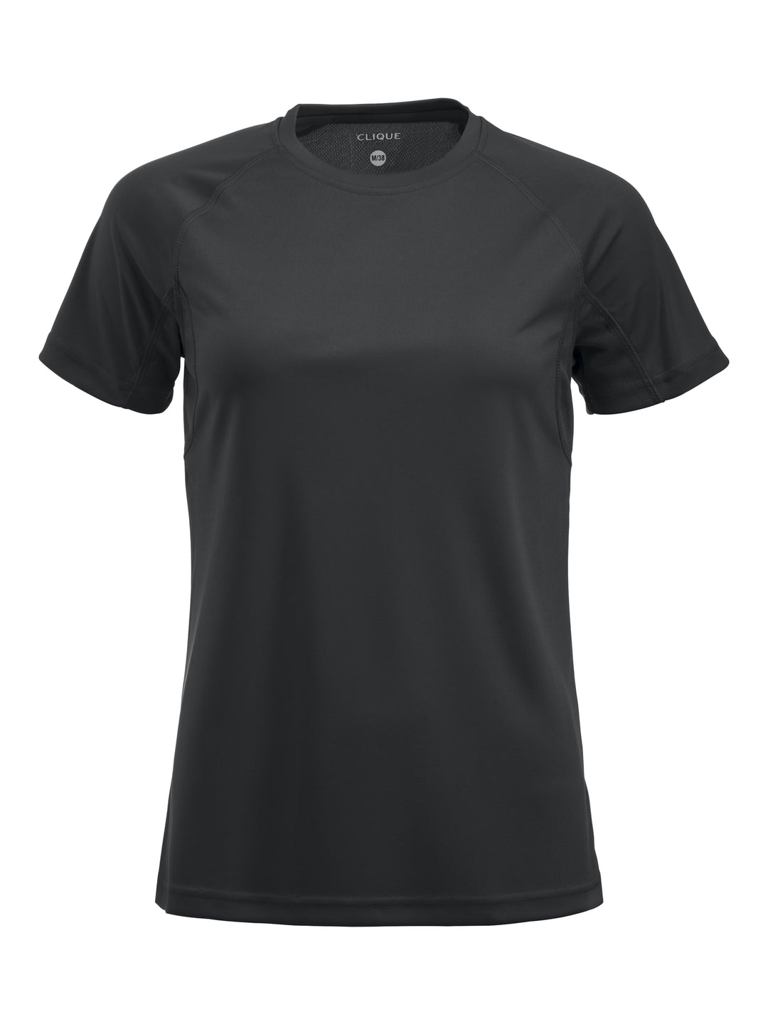T-skjorte Clique Premium Active-T Dame – uten trykk – Sort