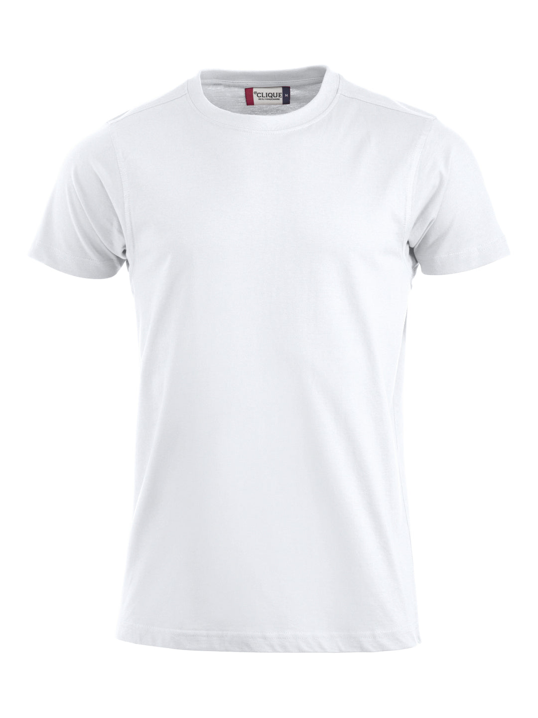 T-skjorte Clique Premium-T Herre – uten trykk – Hvit