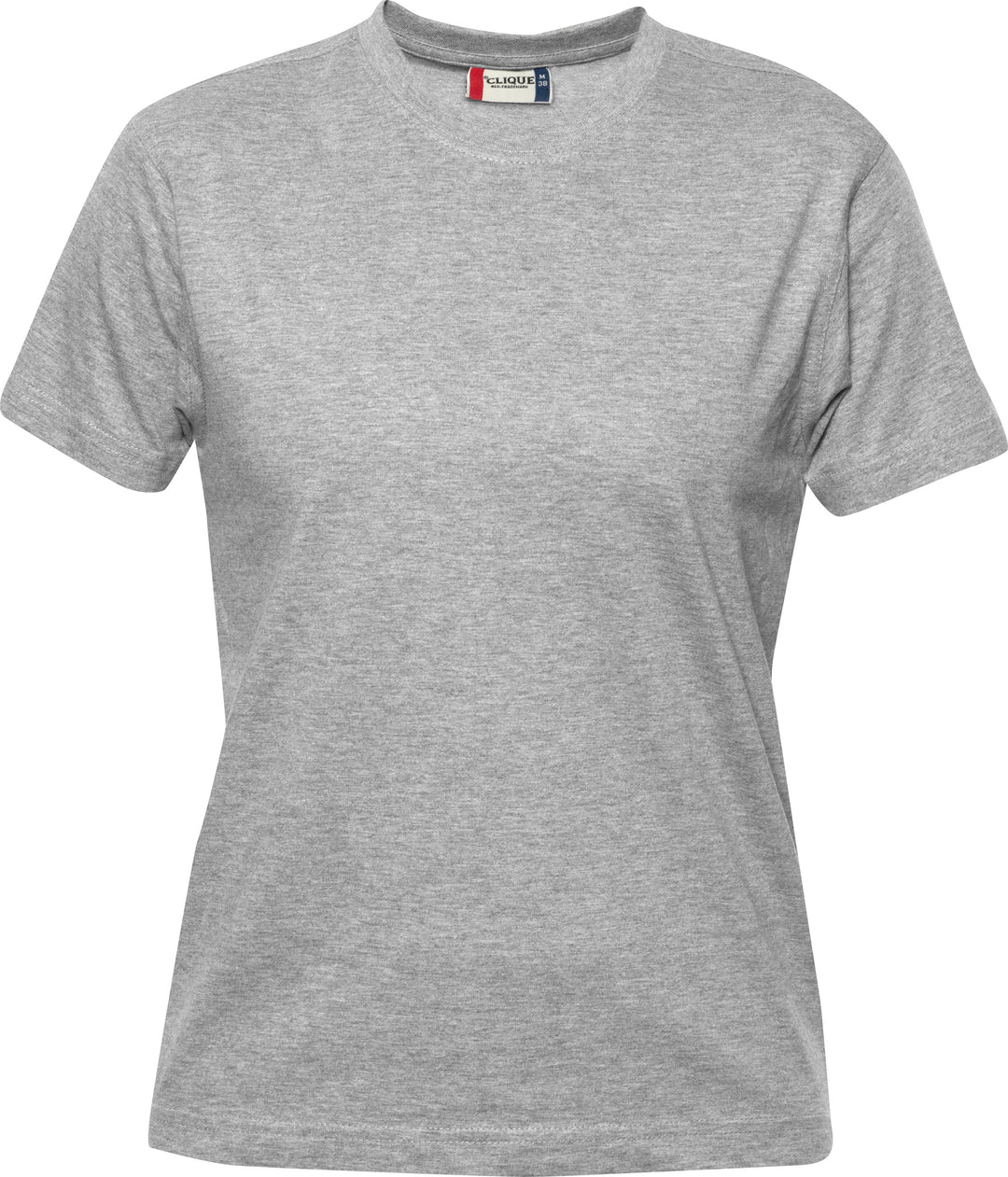 T-skjorte Clique Premium-T Dame – uten trykk – Gråmelert