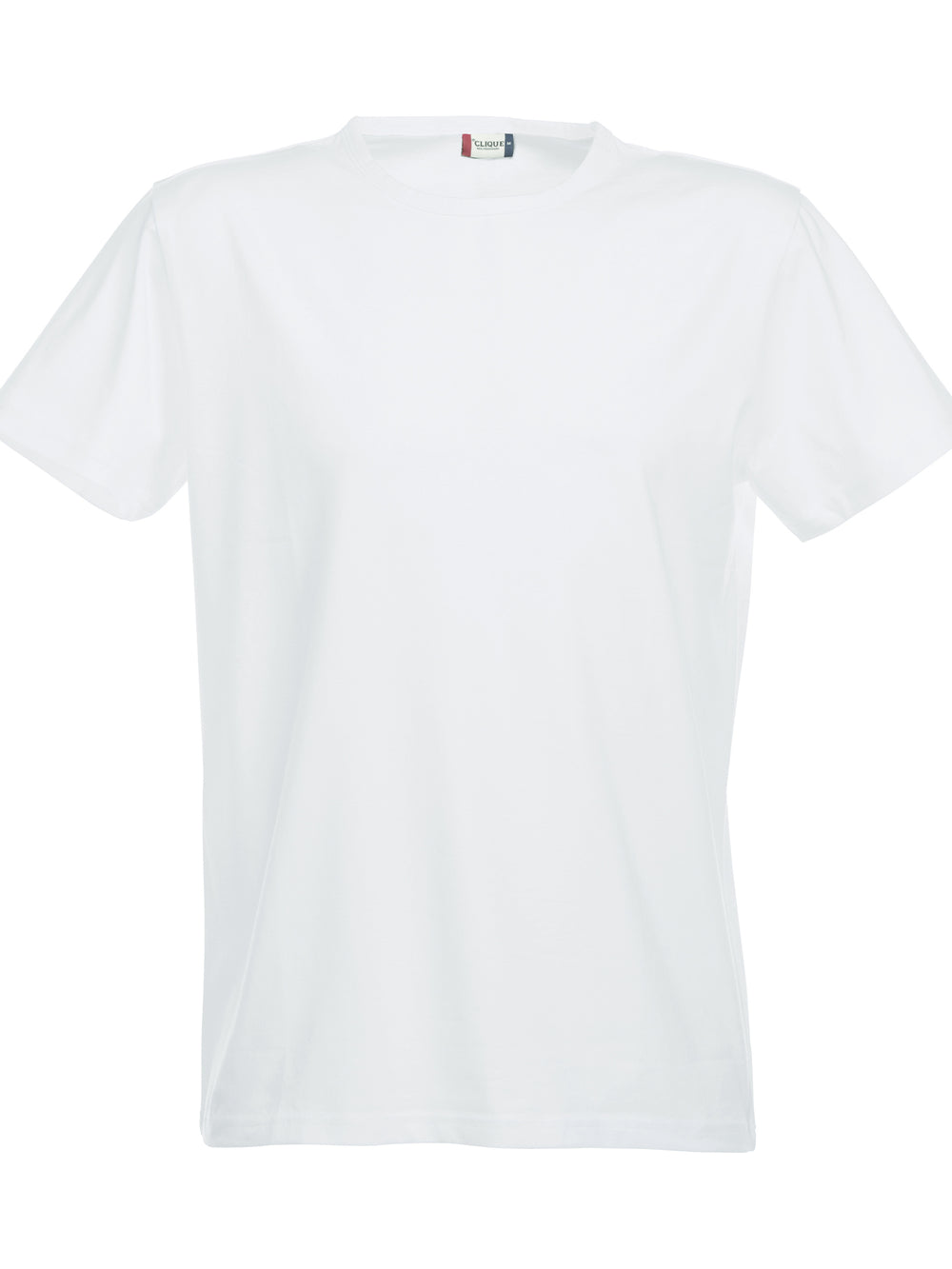 T-skjorte Clique Stretch-T Herre – uten trykk – Hvit