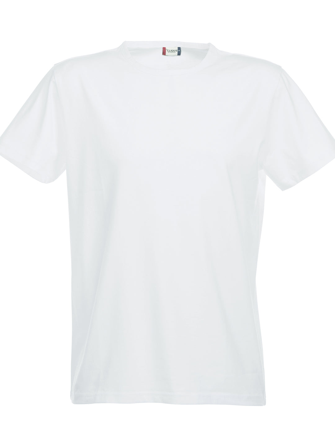 T-skjorte Clique Stretch-T Herre – uten trykk – Hvit