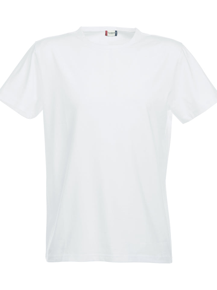 T-skjorte Clique Stretch-T Herre – uten trykk – Hvit