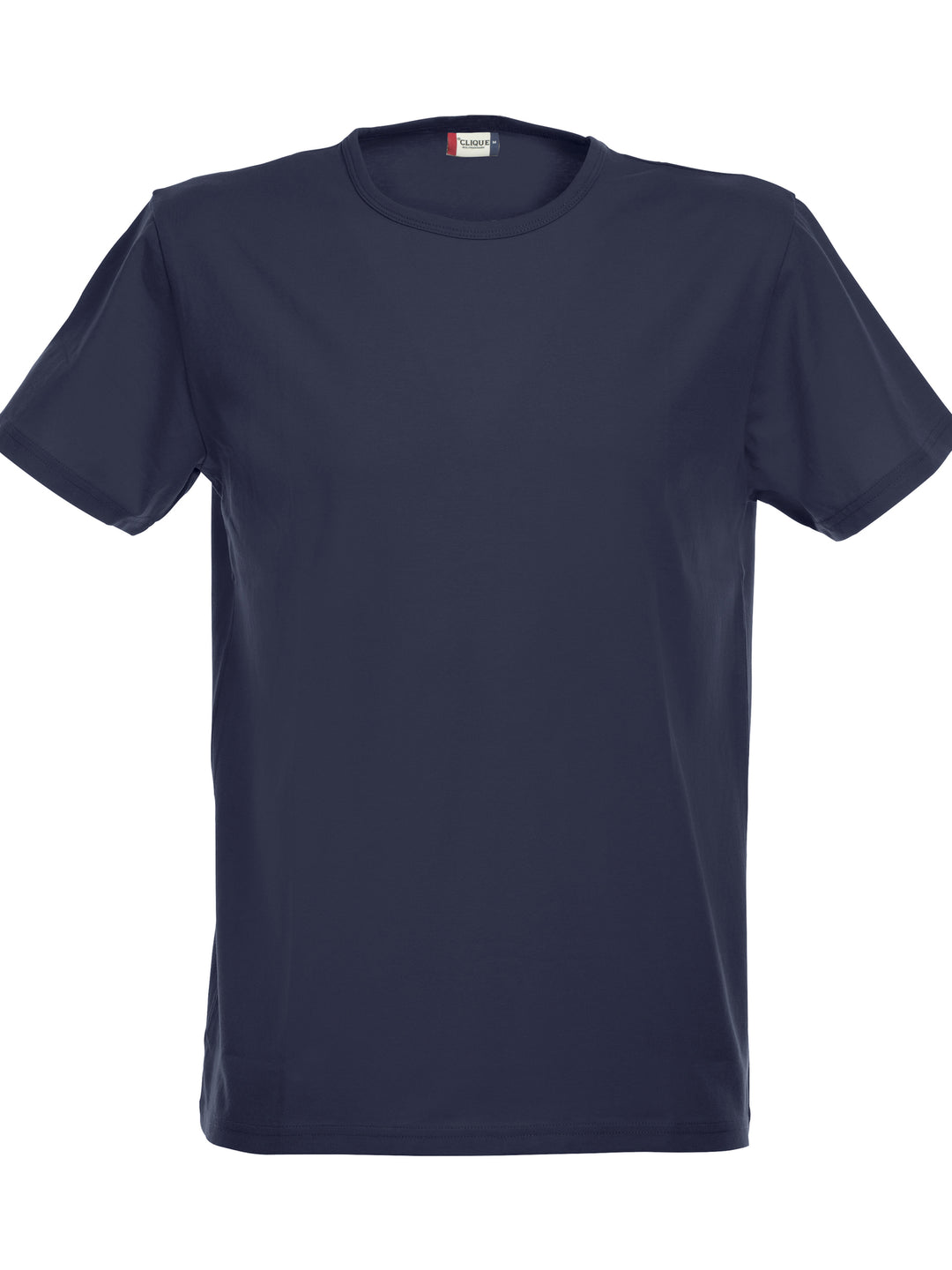 T-skjorte Clique Stretch-T Herre – uten trykk – Marineblå