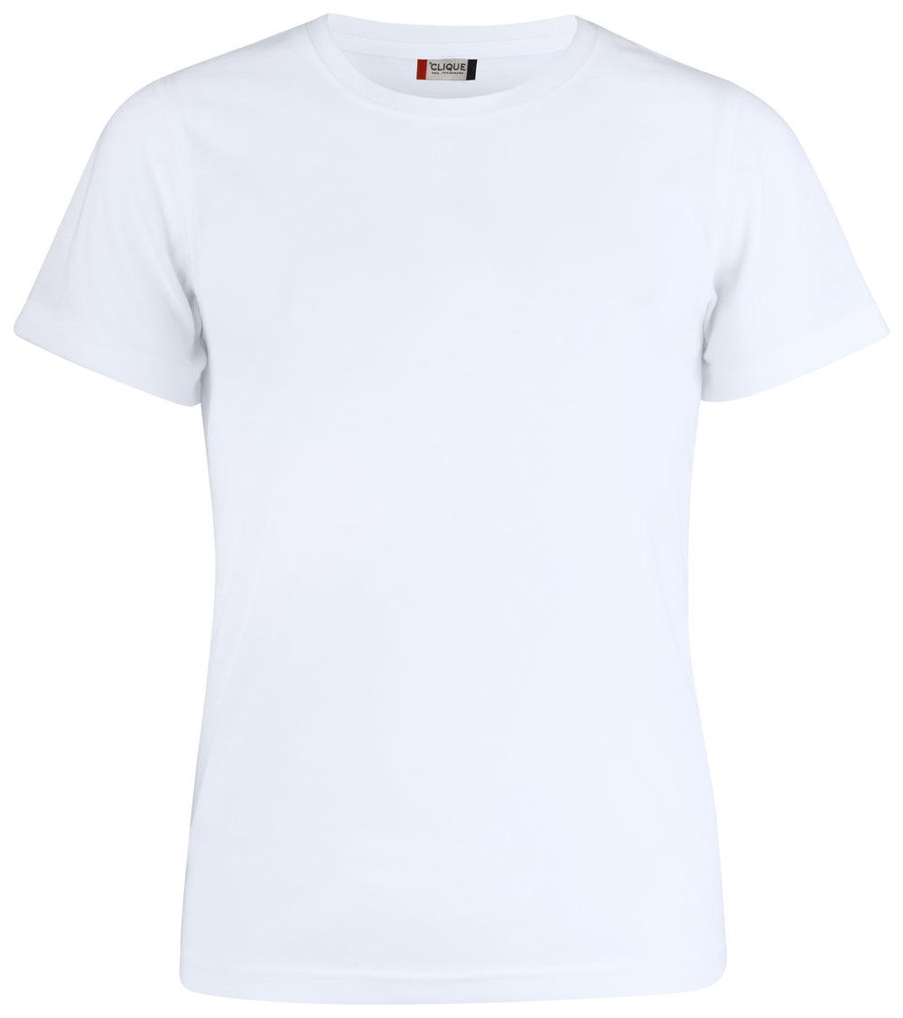 T-skjorte Clique Neon-T Herre – uten trykk – Hvit