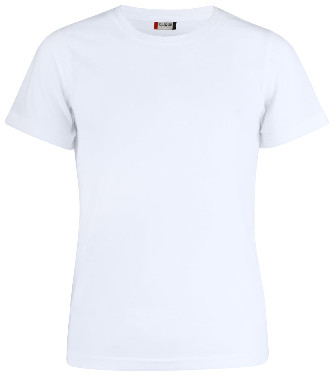 T-skjorte Clique Neon-T Herre – uten trykk – Hvit