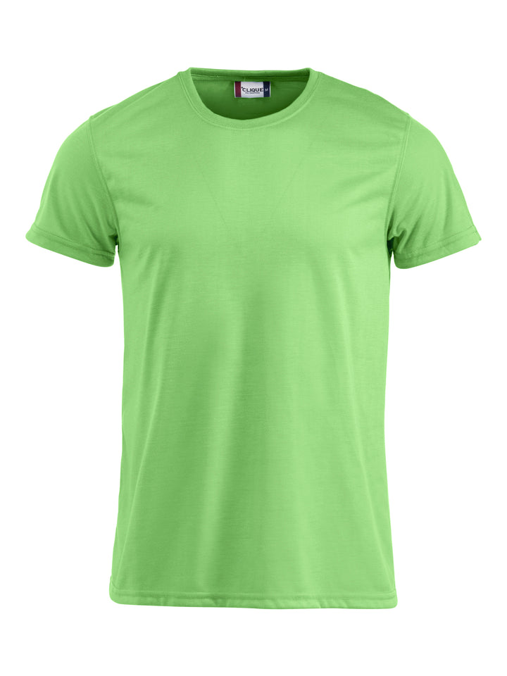 T-skjorte Clique Neon-T Herre – uten trykk – Neongrønn