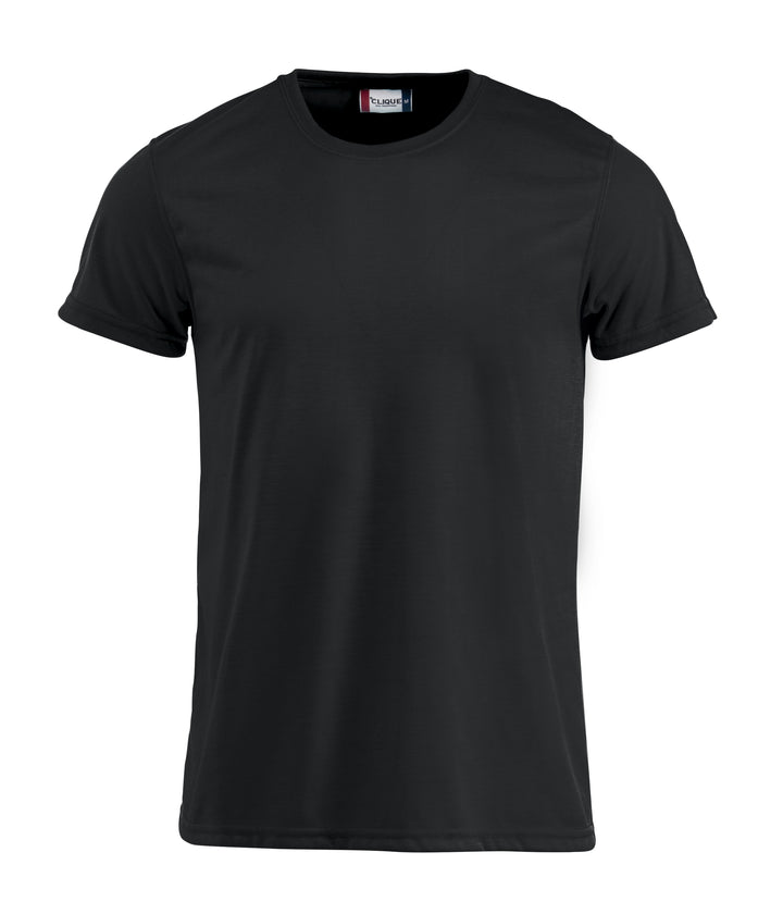 T-skjorte Clique Neon-T Herre – uten trykk – Sort