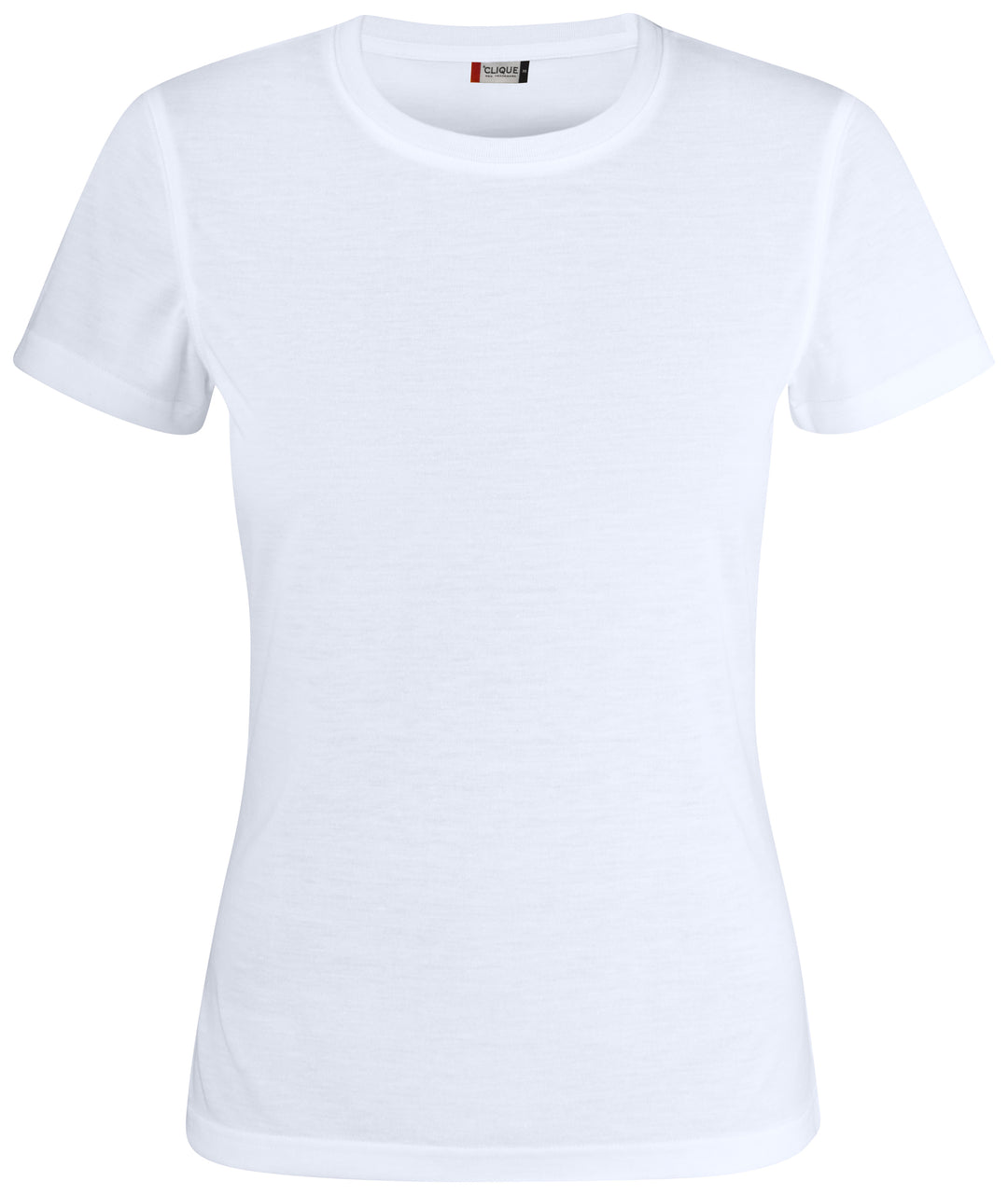 T-skjorte Clique Neon-T Dame – uten trykk – Hvit