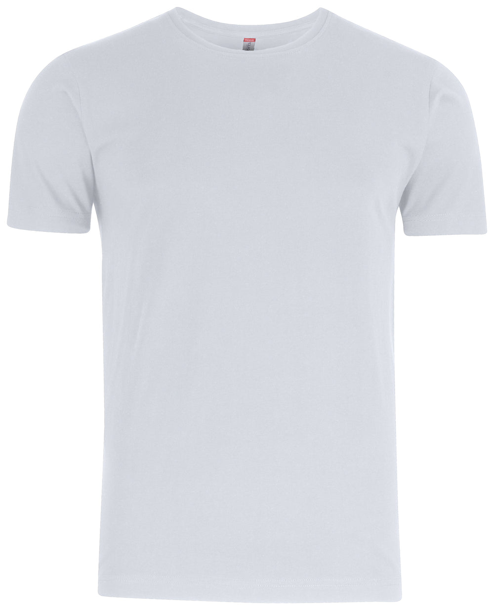T-skjorte Clique Premium Fashion-T Herre – uten trykk – Hvit