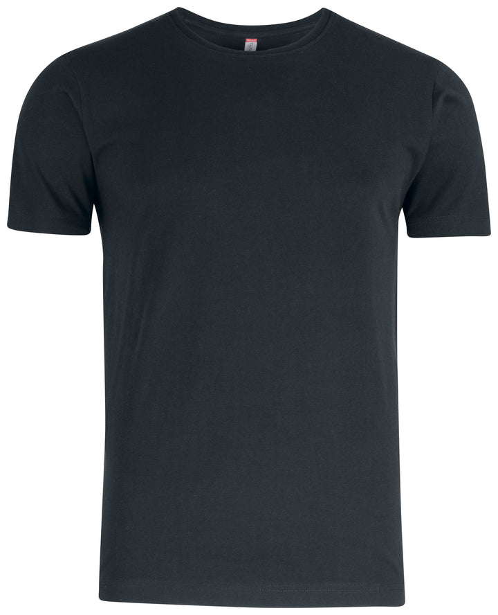 T-skjorte Clique Premium Fashion-T Herre – uten trykk – Sort