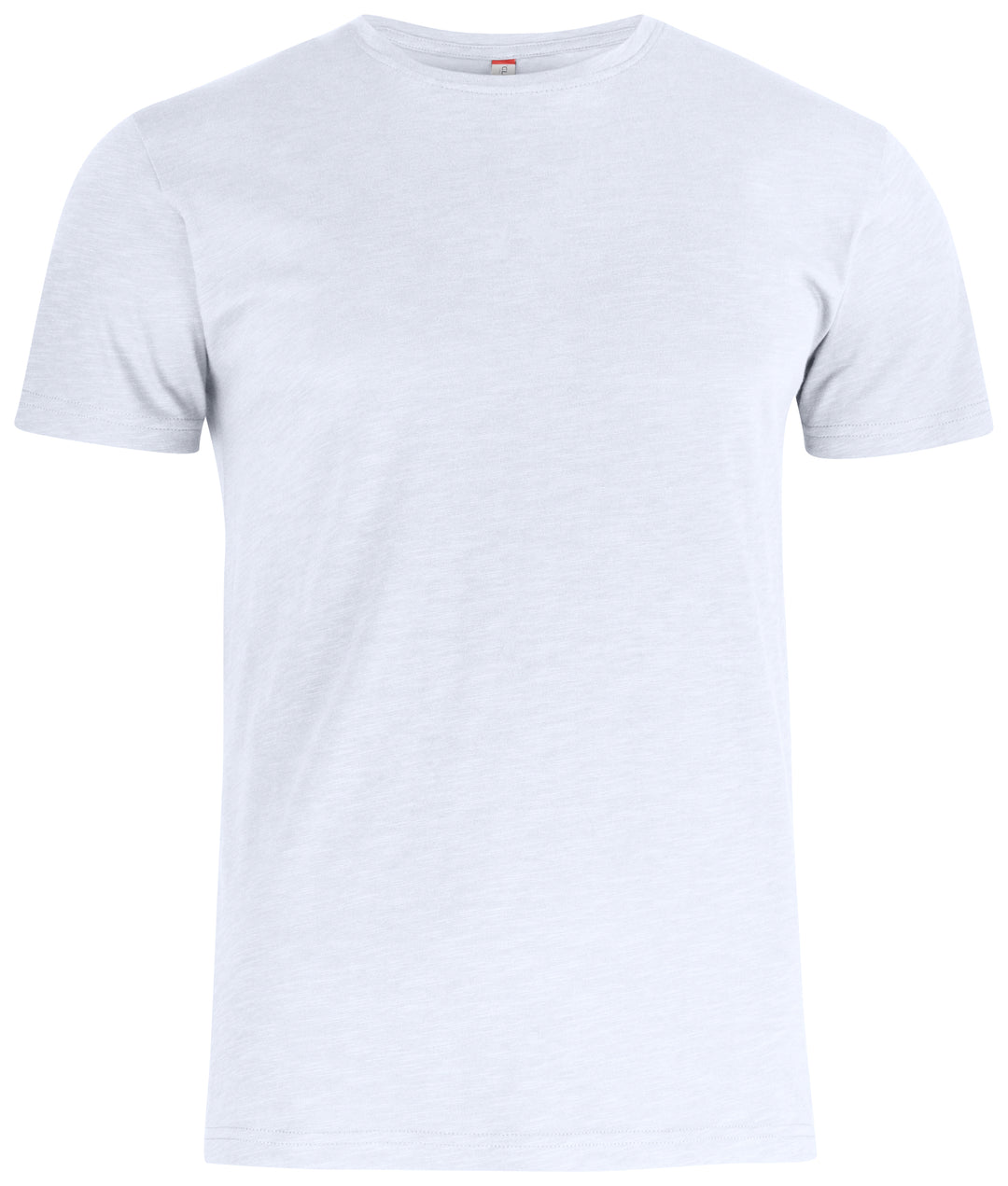 T-skjorte Clique Slub-T Herre – uten trykk – Hvit