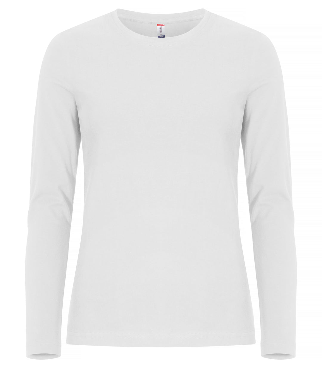 T-skjorte Clique Premium Fashion-T L/S Dame – uten trykk – Hvit