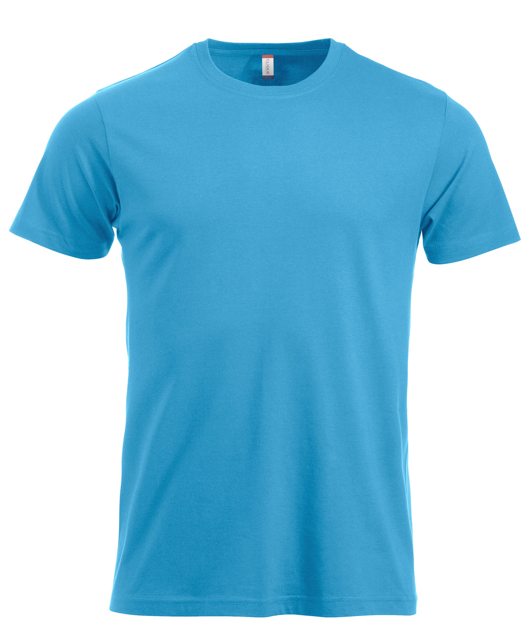 T-skjorte Clique New Classic-T Herre – uten trykk – Turkis
