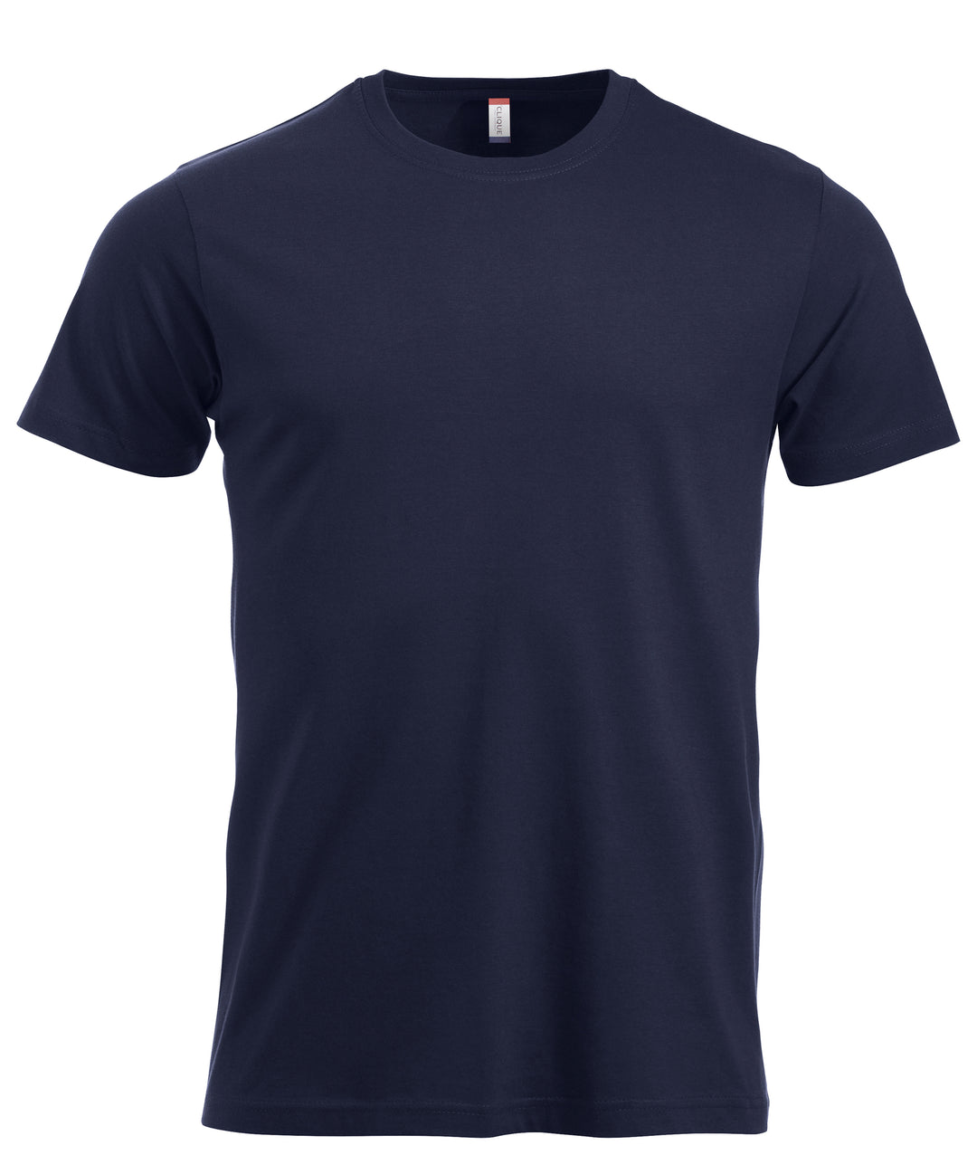 T-skjorte Clique New Classic-T Herre – uten trykk – Marineblå