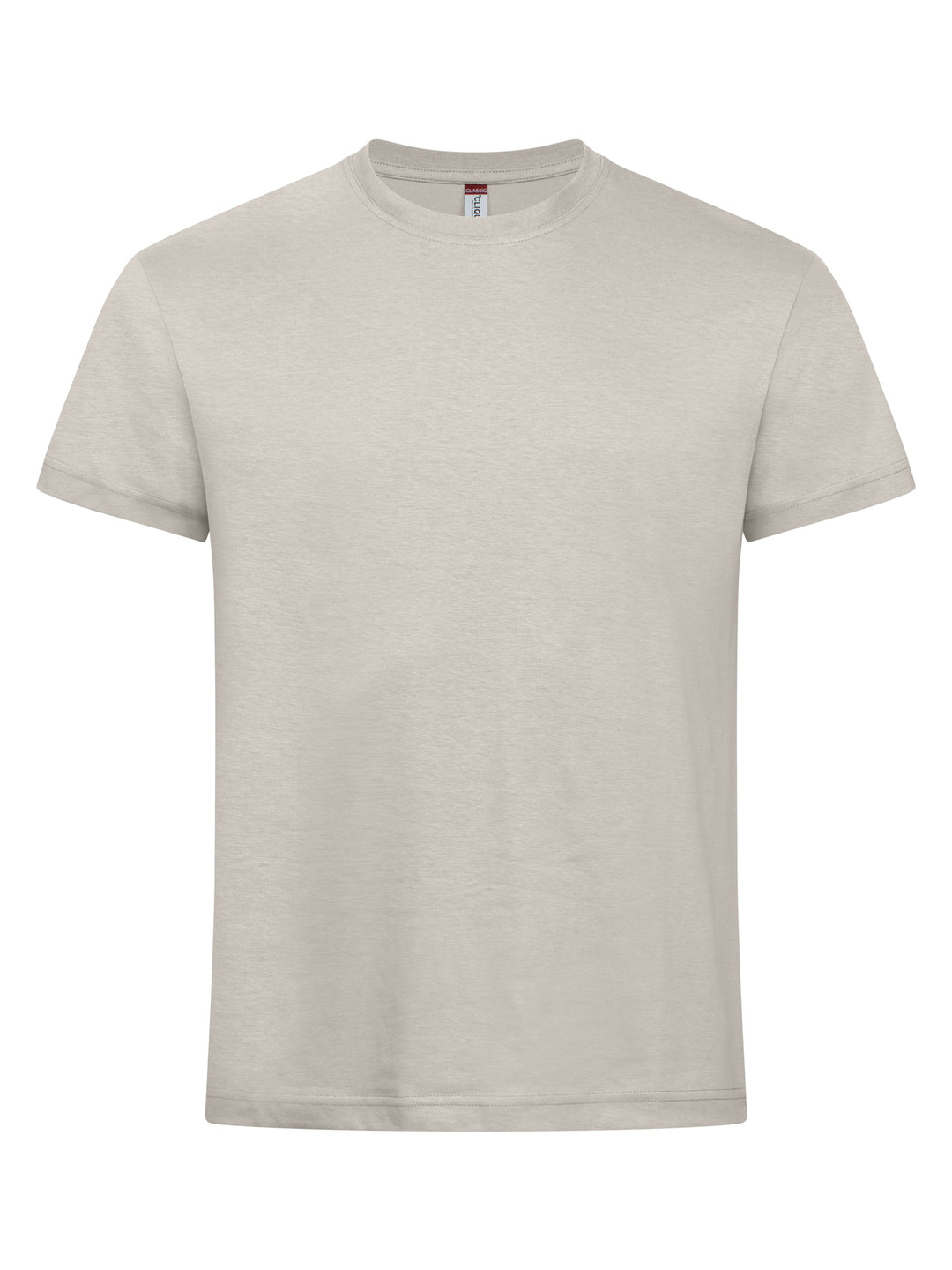 T-skjorte Clique New Classic-T Herre – uten trykk – Steingrå