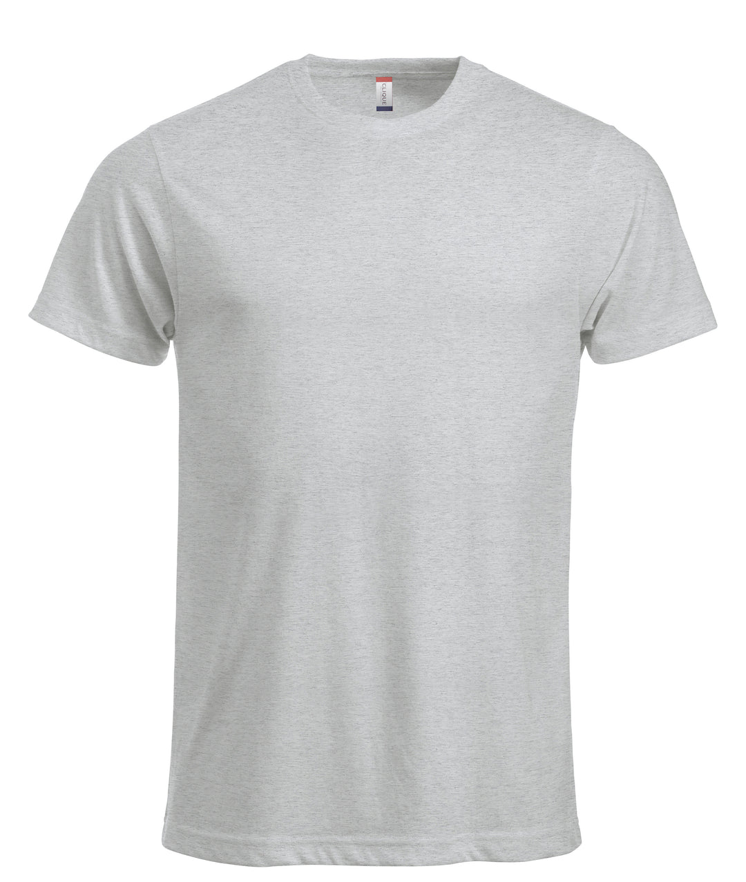 T-skjorte Clique New Classic-T Herre – uten trykk – Askegrå