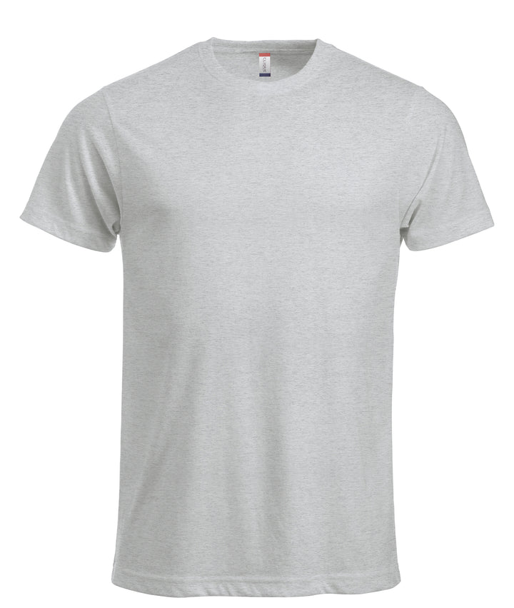 T-skjorte Clique New Classic-T Herre – uten trykk – Askegrå