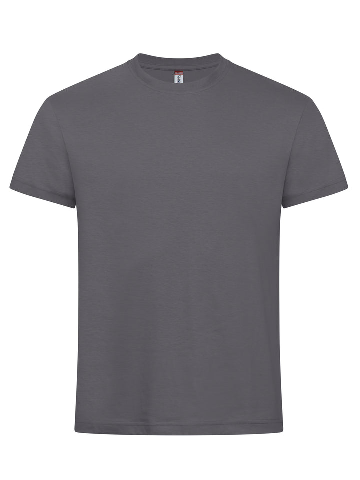 T-skjorte Clique New Classic-T Herre – uten trykk – Metallgrå