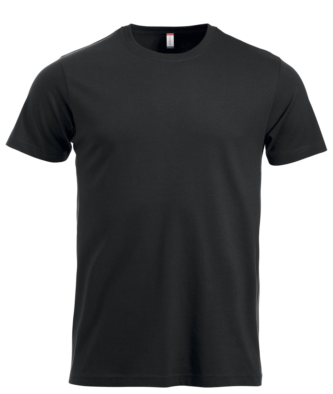 T-skjorte Clique New Classic-T Herre – uten trykk – Sort