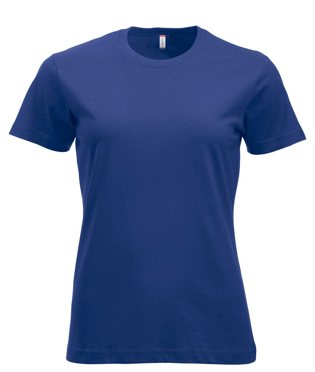 T-skjorte Clique New Classic-T Dame – uten trykk – Dyp blå