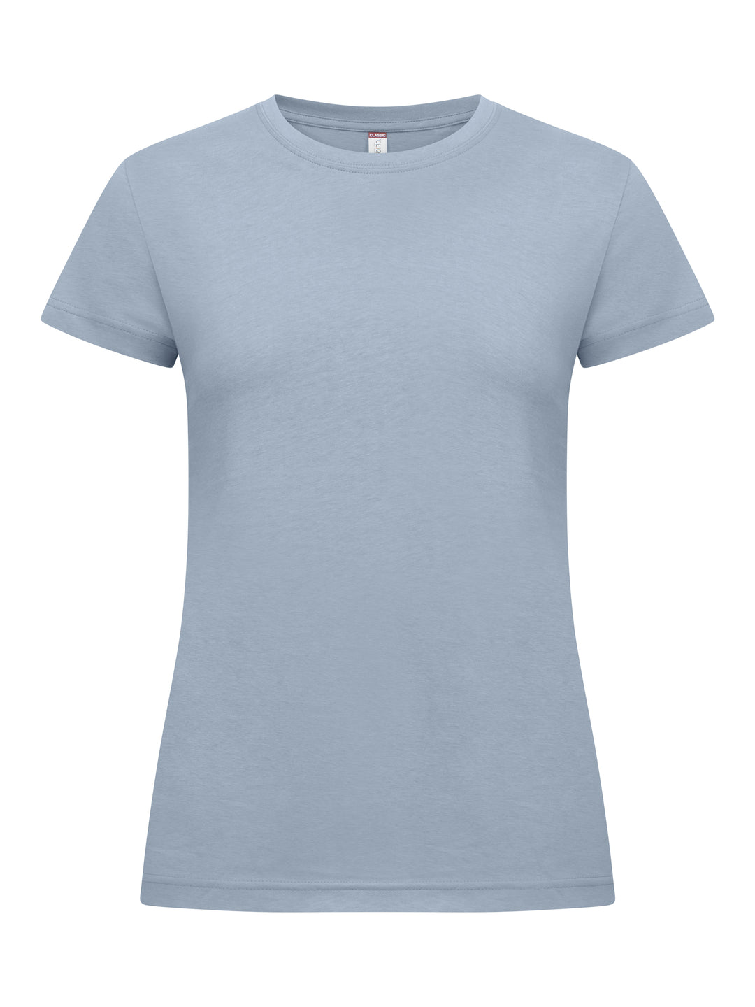 T-skjorte Clique New Classic-T Dame – uten trykk – Lys blå (570)