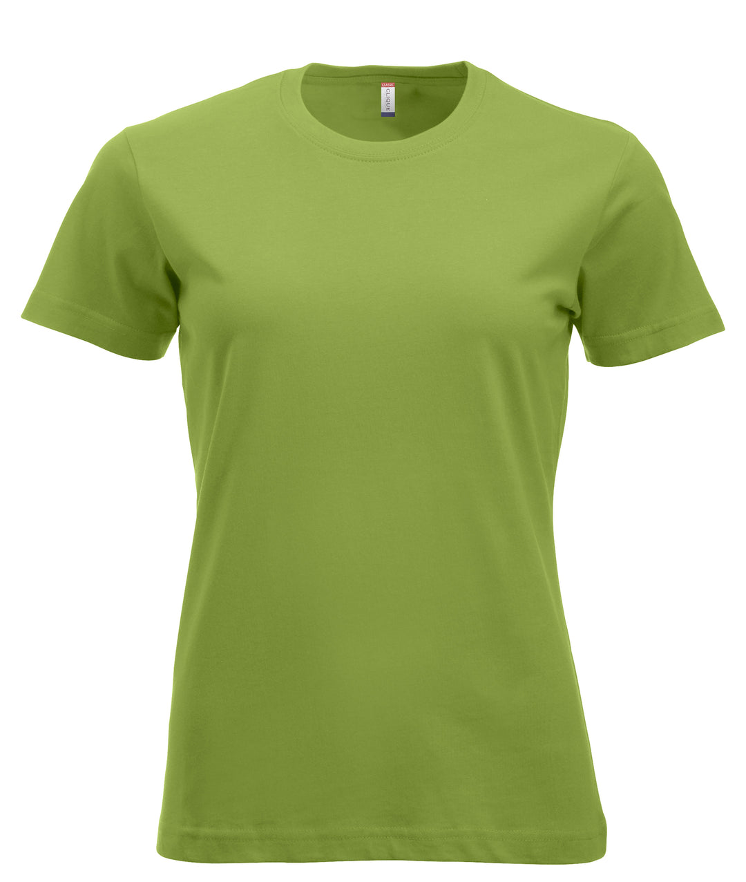 T-skjorte Clique New Classic-T Dame – uten trykk – Lys grønn