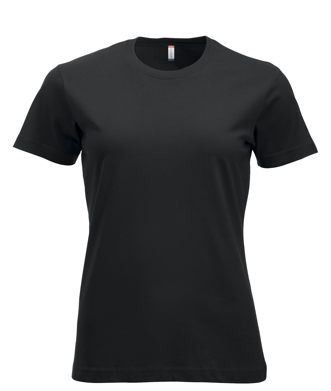 T-skjorte Clique New Classic-T Dame – uten trykk – Sort