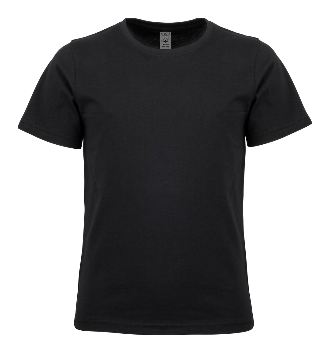 T-skjorte Clique Classic OC-T Junior – uten trykk – Sort