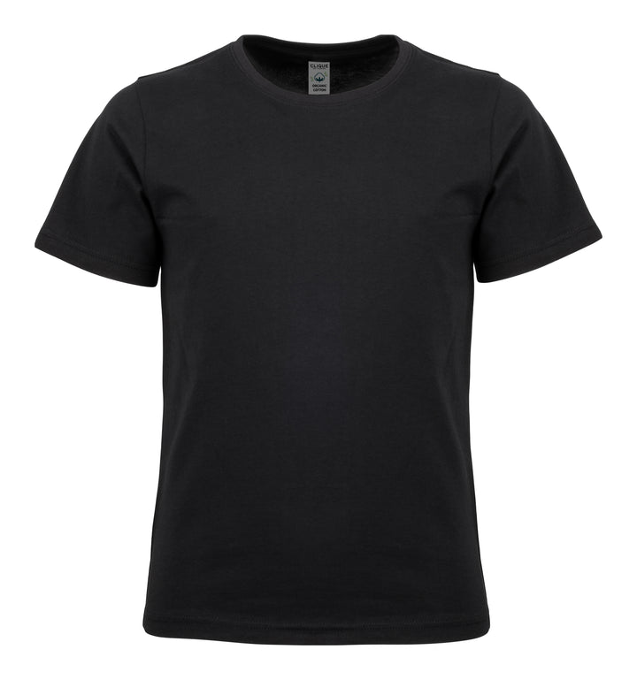 T-skjorte Clique Classic OC-T Junior – uten trykk – Sort