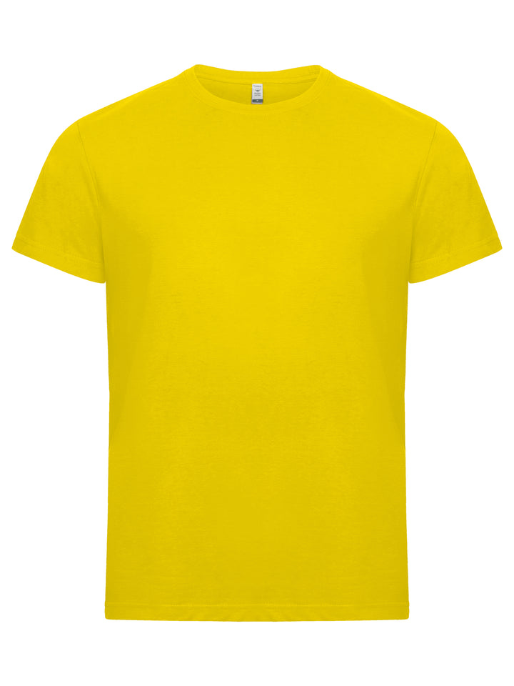 T-skjorte Clique Classic OC-T Herre – uten trykk – Sitrongul