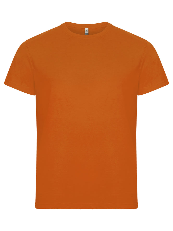 T-skjorte Clique Classic OC-T Herre – uten trykk – Oransje