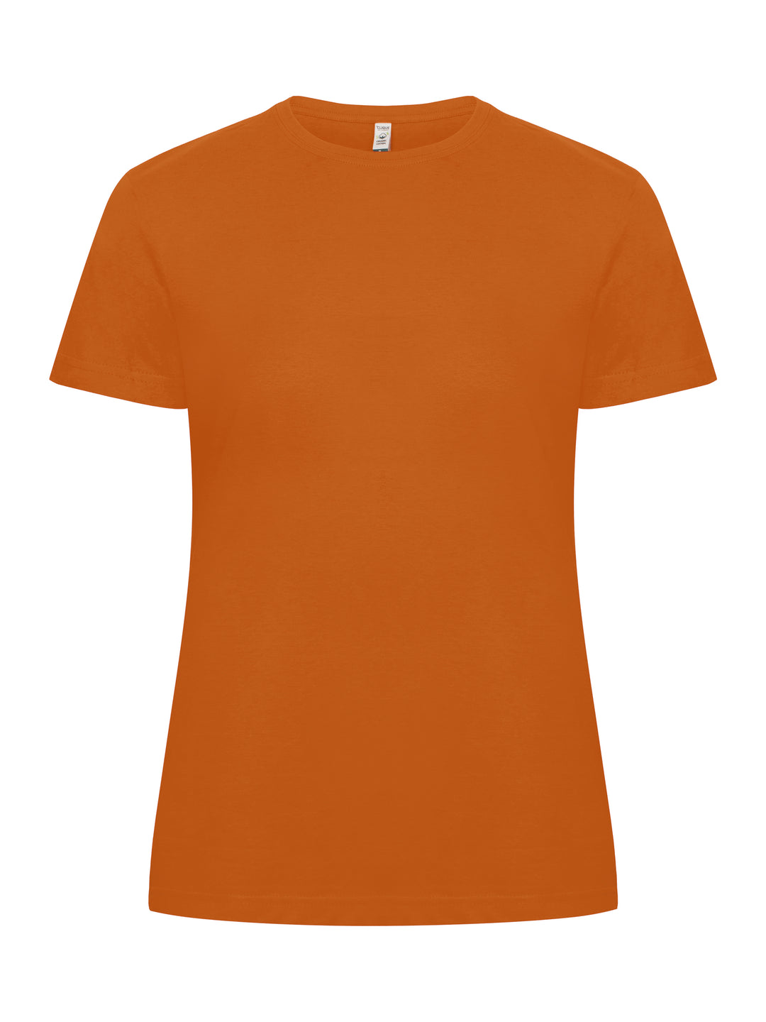 T-skjorte Clique Classic OC-T Dame – uten trykk – Oransje