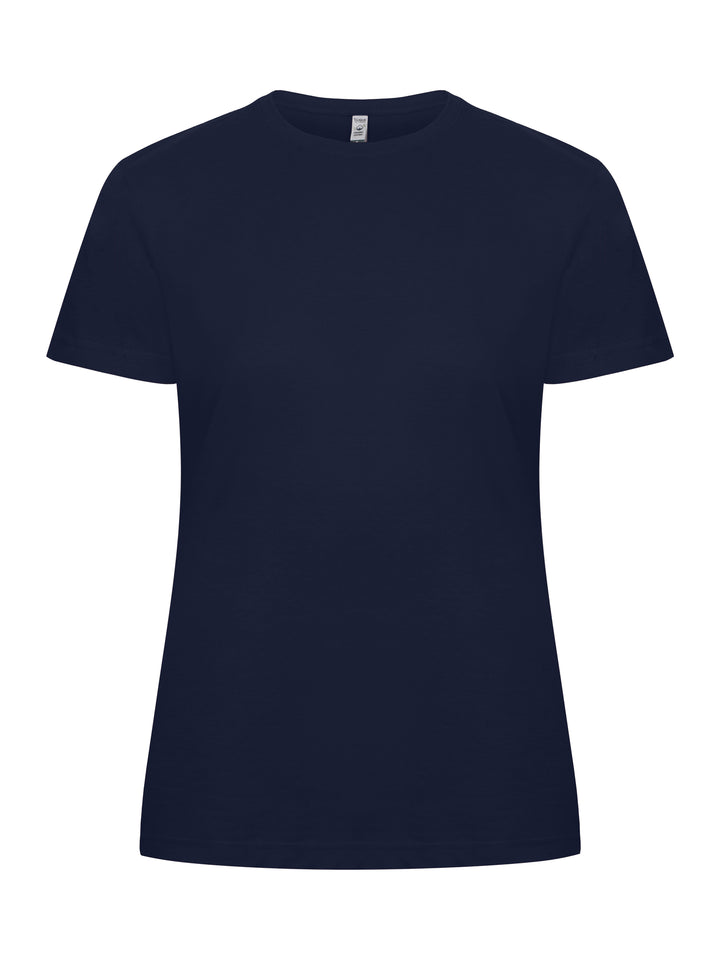 T-skjorte Clique Classic OC-T Dame – uten trykk – Marineblå