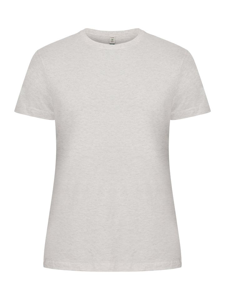 T-skjorte Clique Classic OC-T Dame – uten trykk – Naturmelert