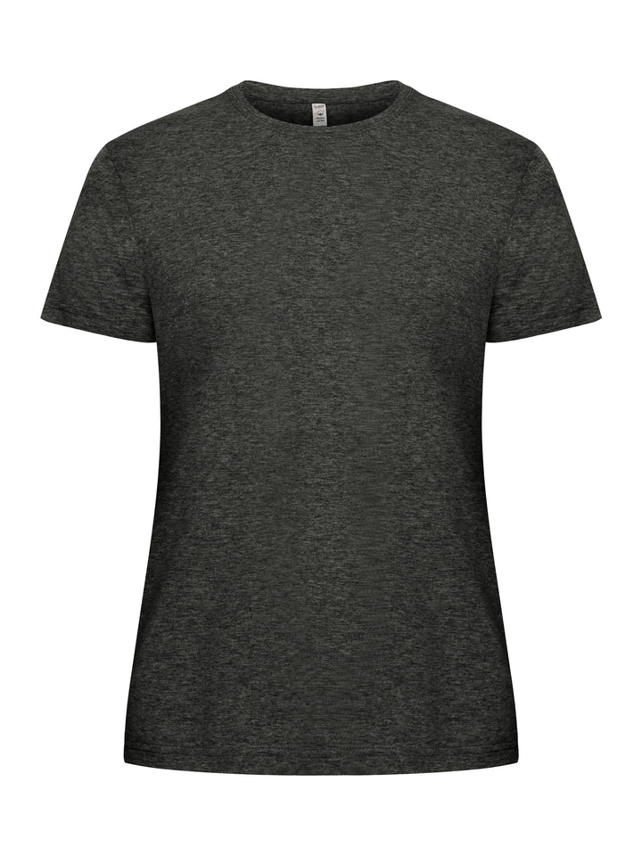 T-skjorte Clique Classic OC-T Dame – uten trykk – Antrasittmelert