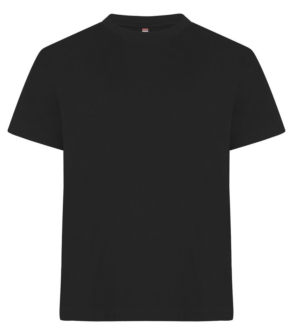 T-skjorte Clique Over-T Herre – uten trykk – Sort
