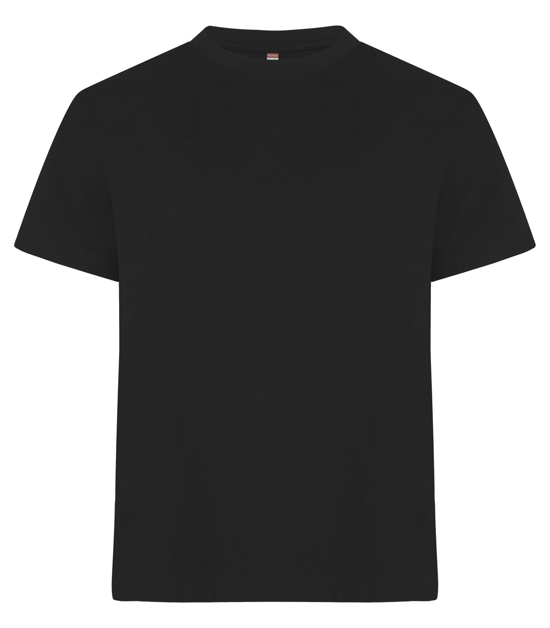 T-skjorte Clique Over-T Herre – uten trykk – Sort