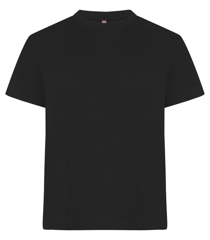 T-skjorte Clique Over-T Herre – uten trykk – Sort