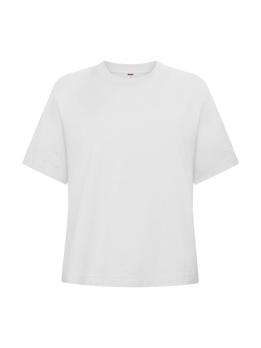 T-skjorte Clique Over-T Dame – uten trykk – Hvit