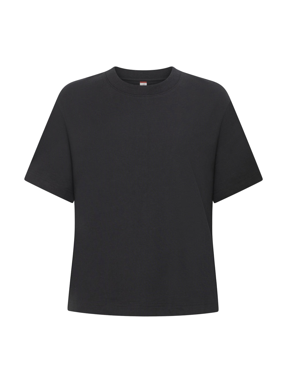 T-skjorte Clique Over-T Dame – uten trykk – Sort