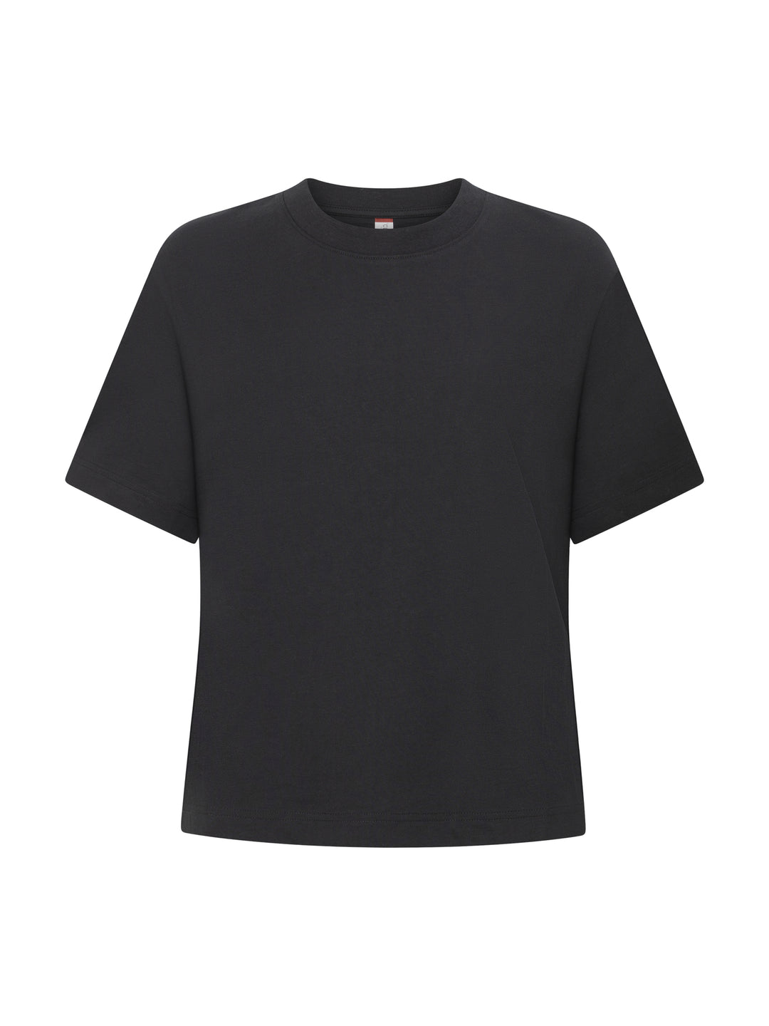 T-skjorte Clique Over-T Dame – uten trykk – Sort