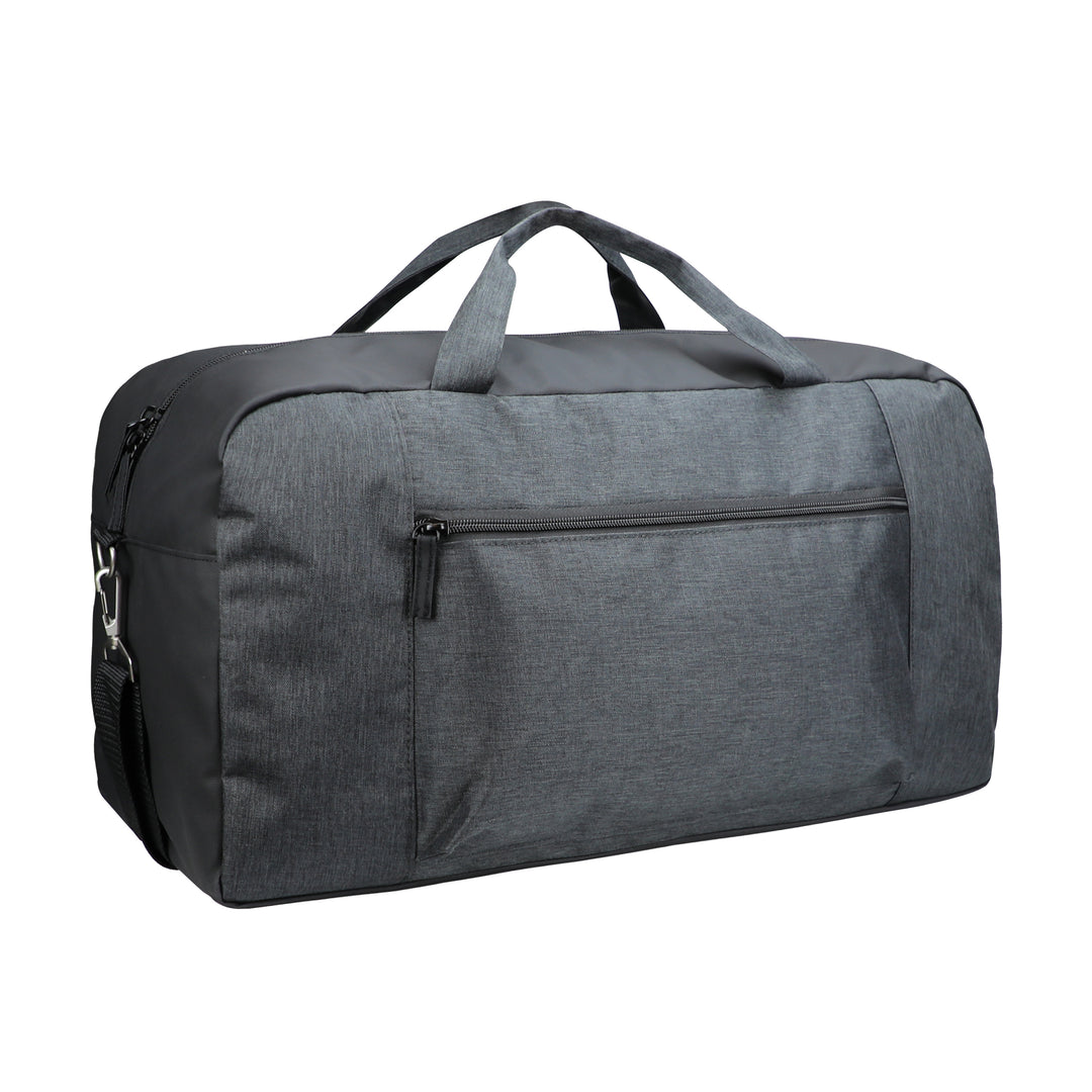 Bag Clique Prestige Dufflebag – uten trykk – Antrasittmelert