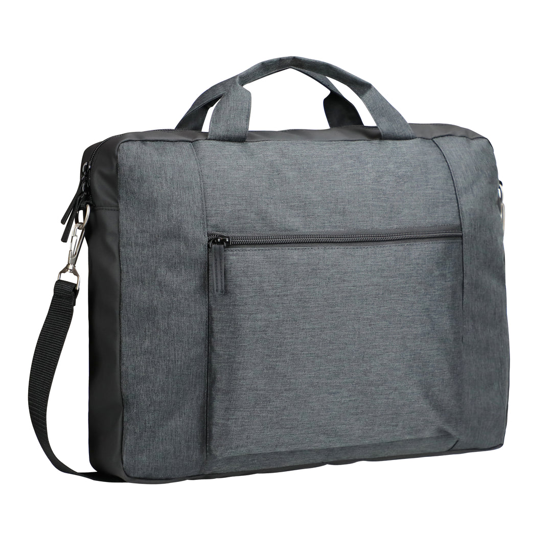 PC-veske Clique Prestige Briefcase – uten trykk – Antrasittmelert