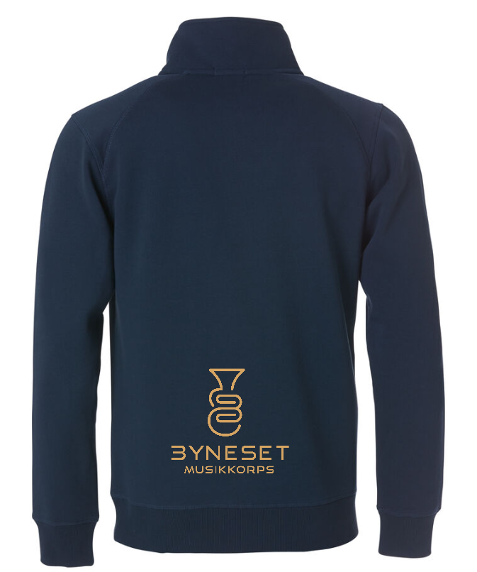 Half Zip Genser Unisex Byneset Musikkorps